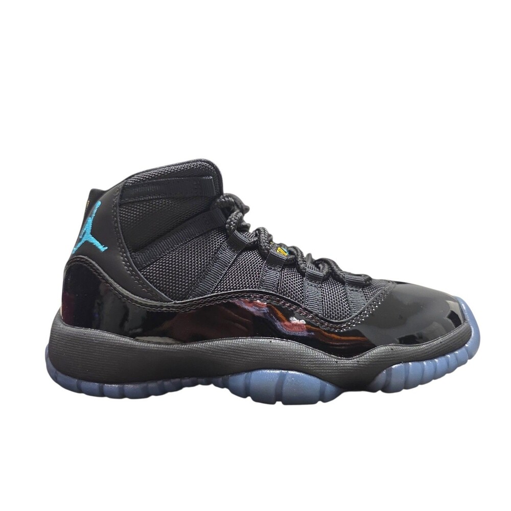 Nike Air Jordan 11 Retro GS Gamma Blue Black Kids Size 4.5Y/Womens 6 378038-047